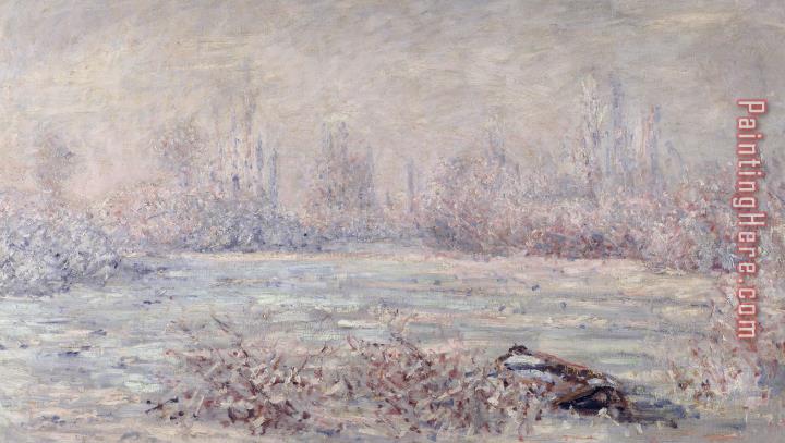 Claude Monet Frost Near Vetheuil
